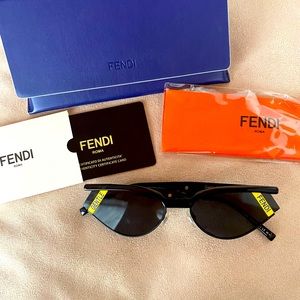 Gentle Monster x Fendi Trendy Cat Eye Sunglasses